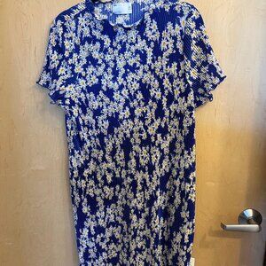 ASOS Blue floral dress- never been worn